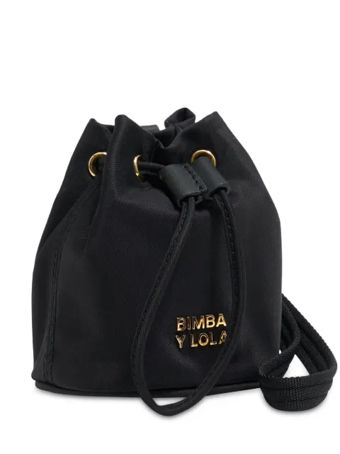 Bimba y Lola logo-lettering makeup bag 