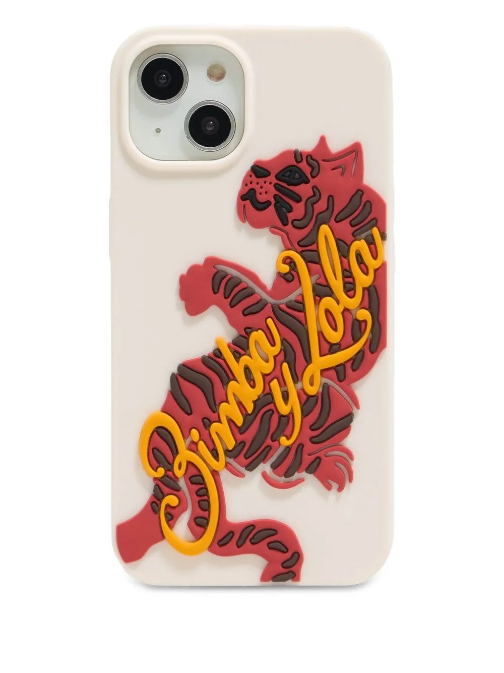 Bimba y Lola タイガー iPhone 15 ケース - ニュートラル Bimba y Lola タイガー iPhone 15 ケース - ニュートラル