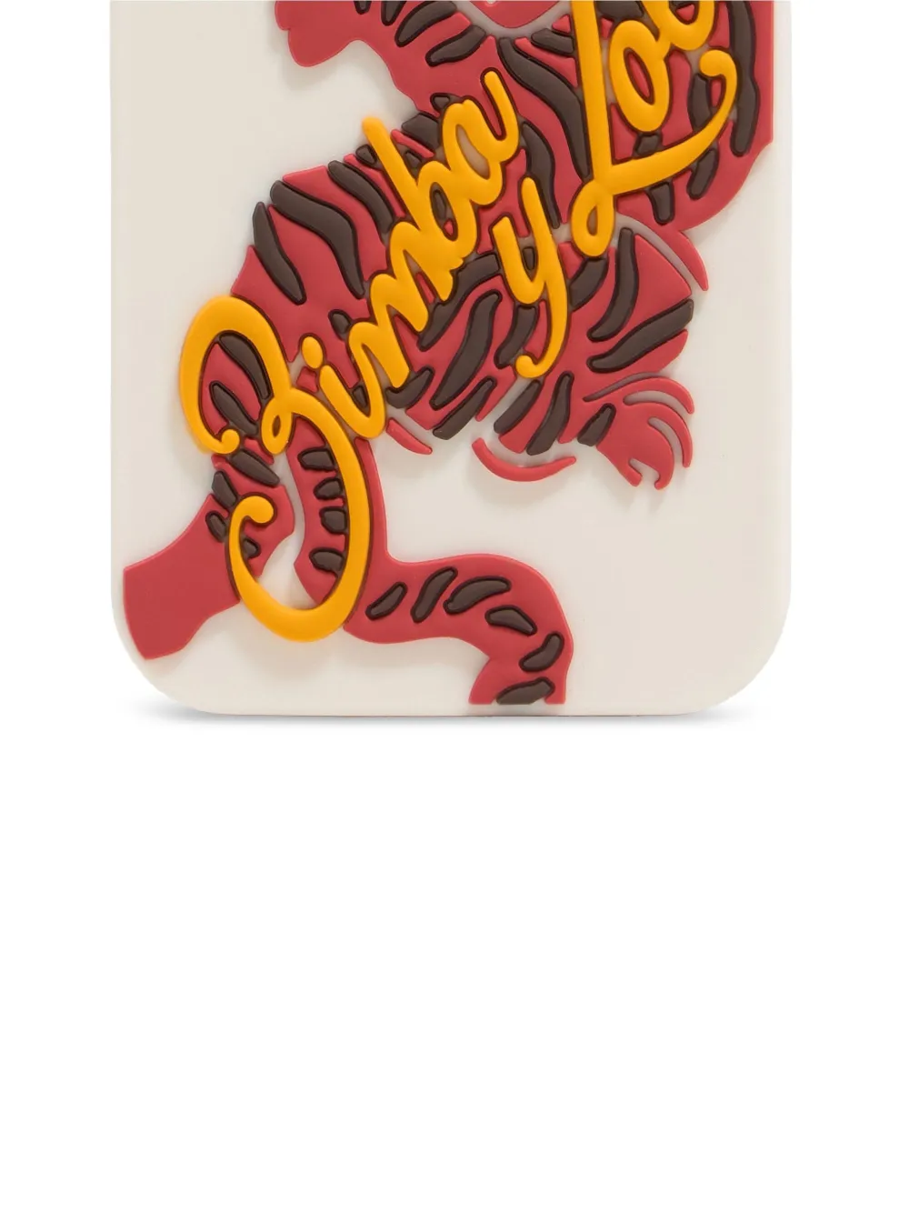 Bimba y Lola iPhone 15 hoesje met Tiger-print Beige