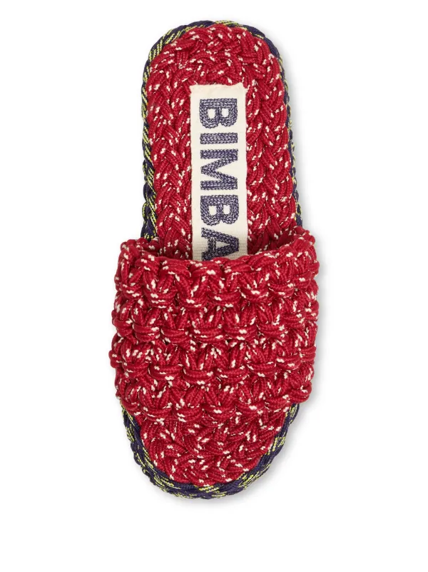 【BIMBA Y LOLA】ロープサンダル Bimba y Lola ロープ サンダル | レッド | FARFETCH JP