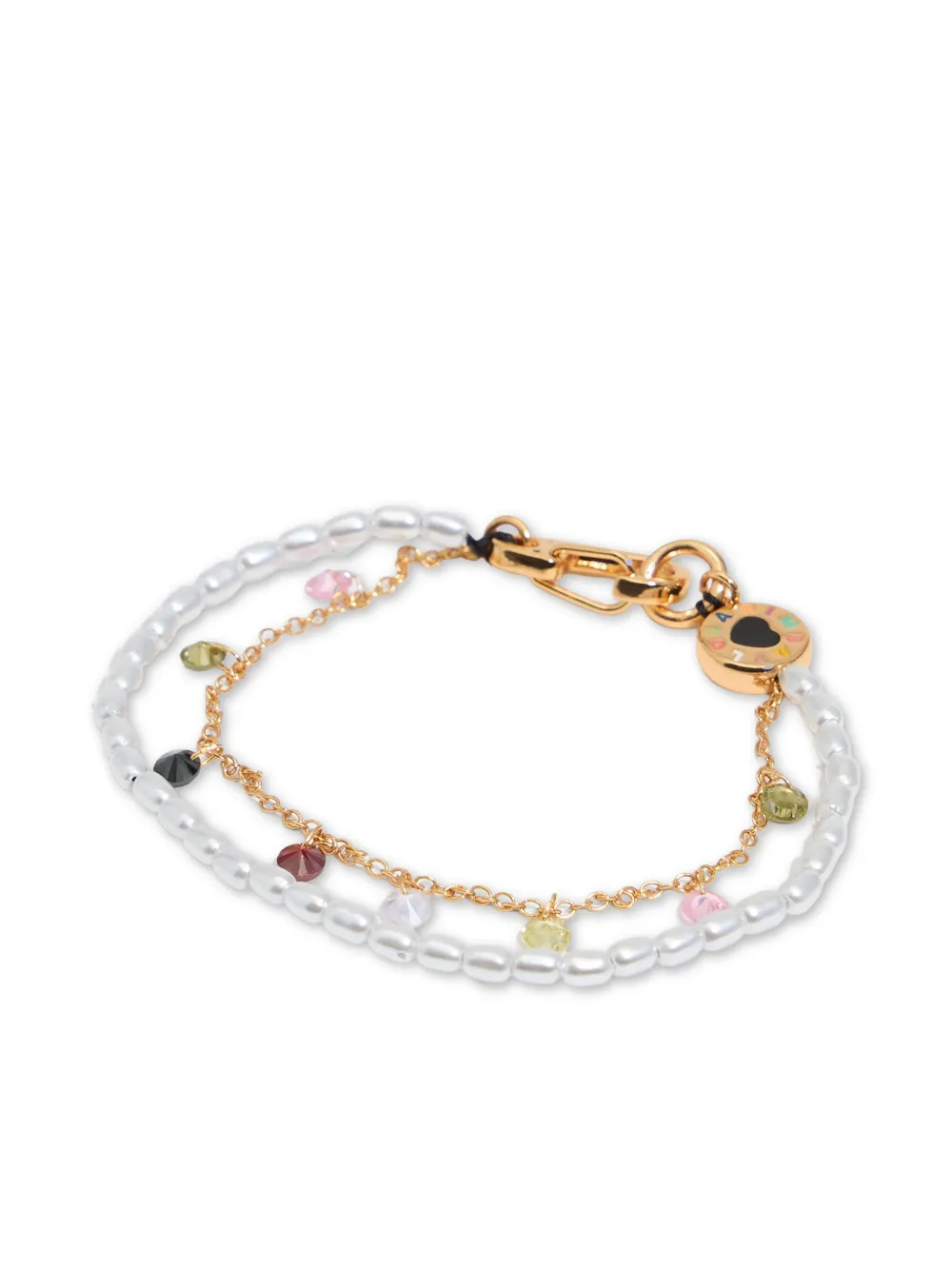 Bimba y Lola ダブルレイヤー ブレスレット - ゴールドトーン Bimba y Lola ダブルレイヤー ブレスレット - ゴールドトーン
