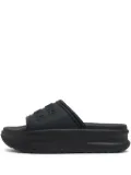 Bimba y Lola logo-embossed slides - Black