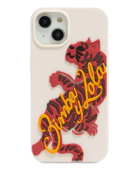 Bimba y Lola funda para iPhone 13 con estampado de tigre