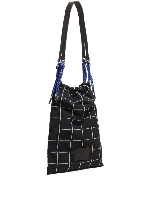 Bimba y Lola checked shoulder bag 