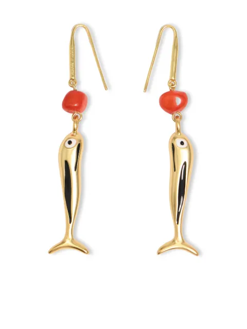 Bimba y Lola aretes Fish