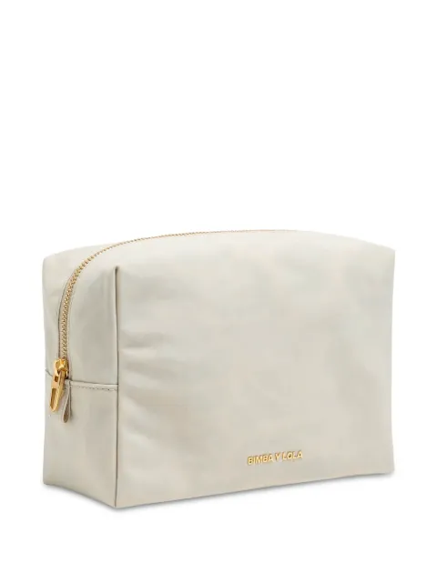 Bimba y Lola logo-lettering makeup bag 