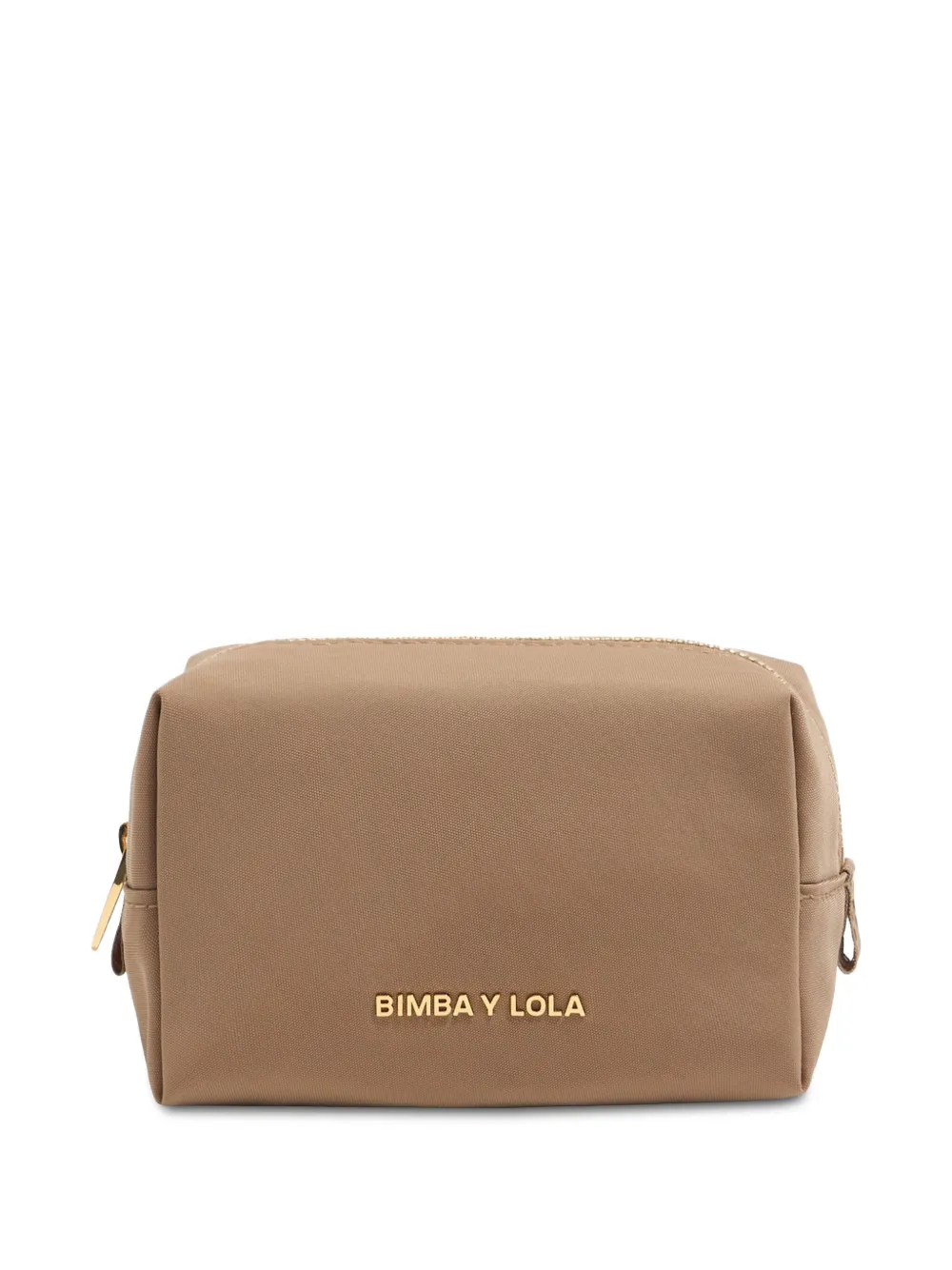 Bimba y Lola ロゴ コスメポーチ - ブラウン Bimba y Lola ロゴ コスメポーチ - ブラウン