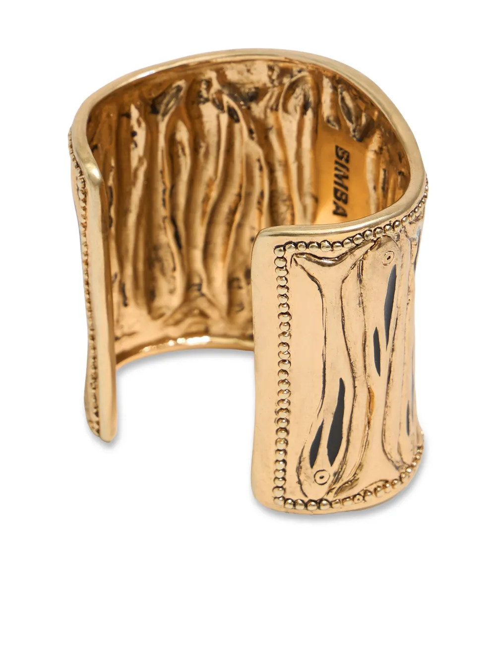 Bimba Y Lola Texture-finish Cuff Bracelet