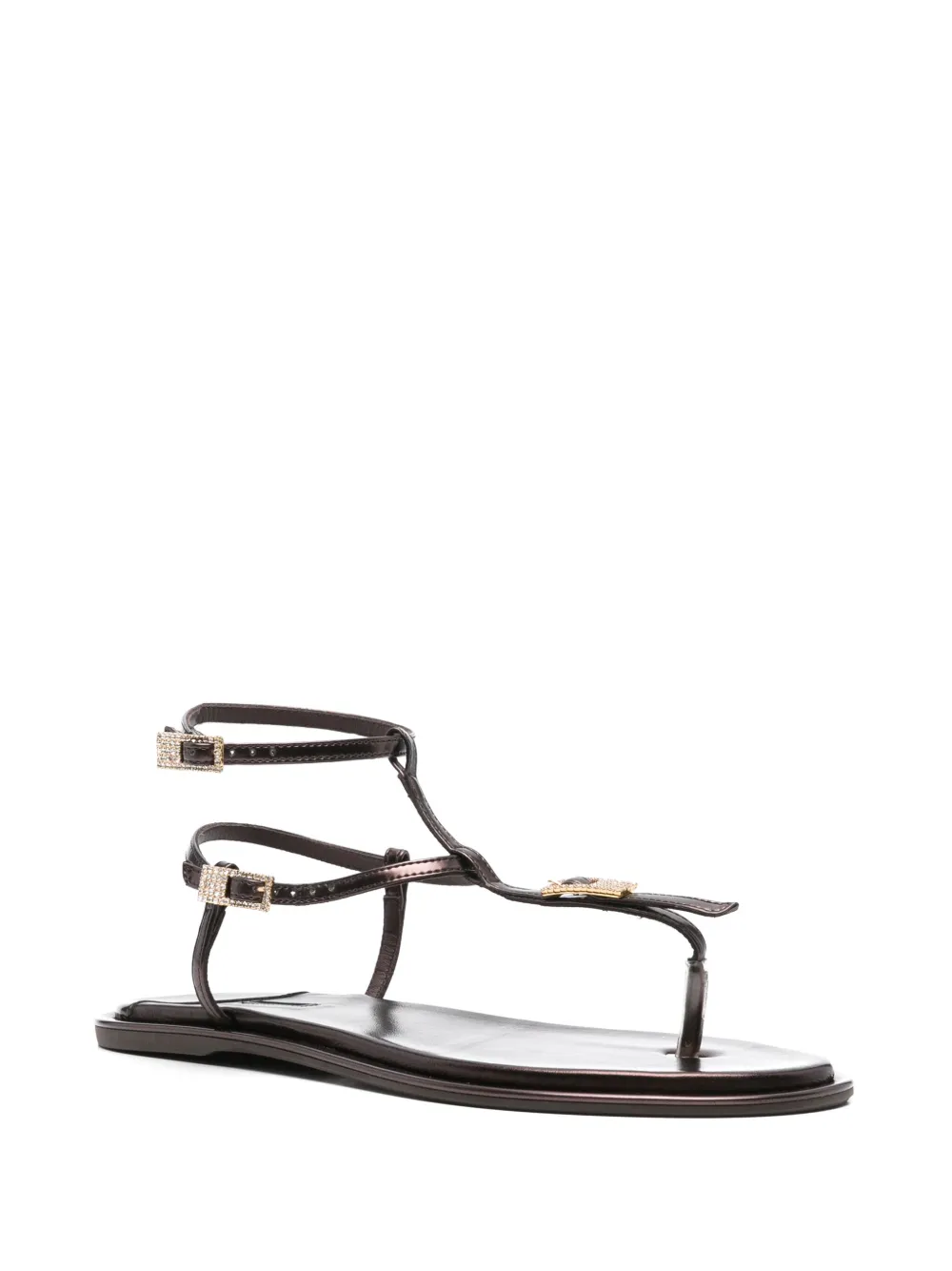 Le Silla Leren sandalen - Bruin