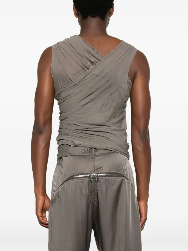 Rick Owens Hollywood Banana Top | Green | FARFETCH