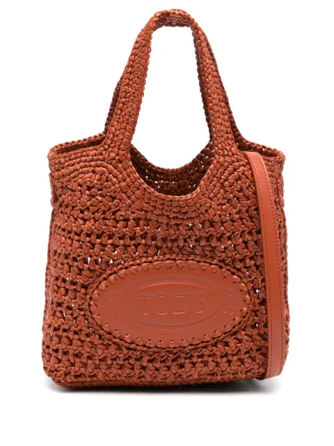 Tod's logo-patch tote bag