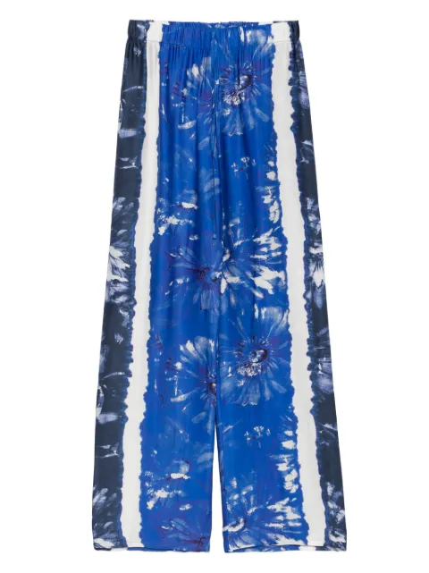 ERMANNO FIRENZE  pantalones con estampado floral