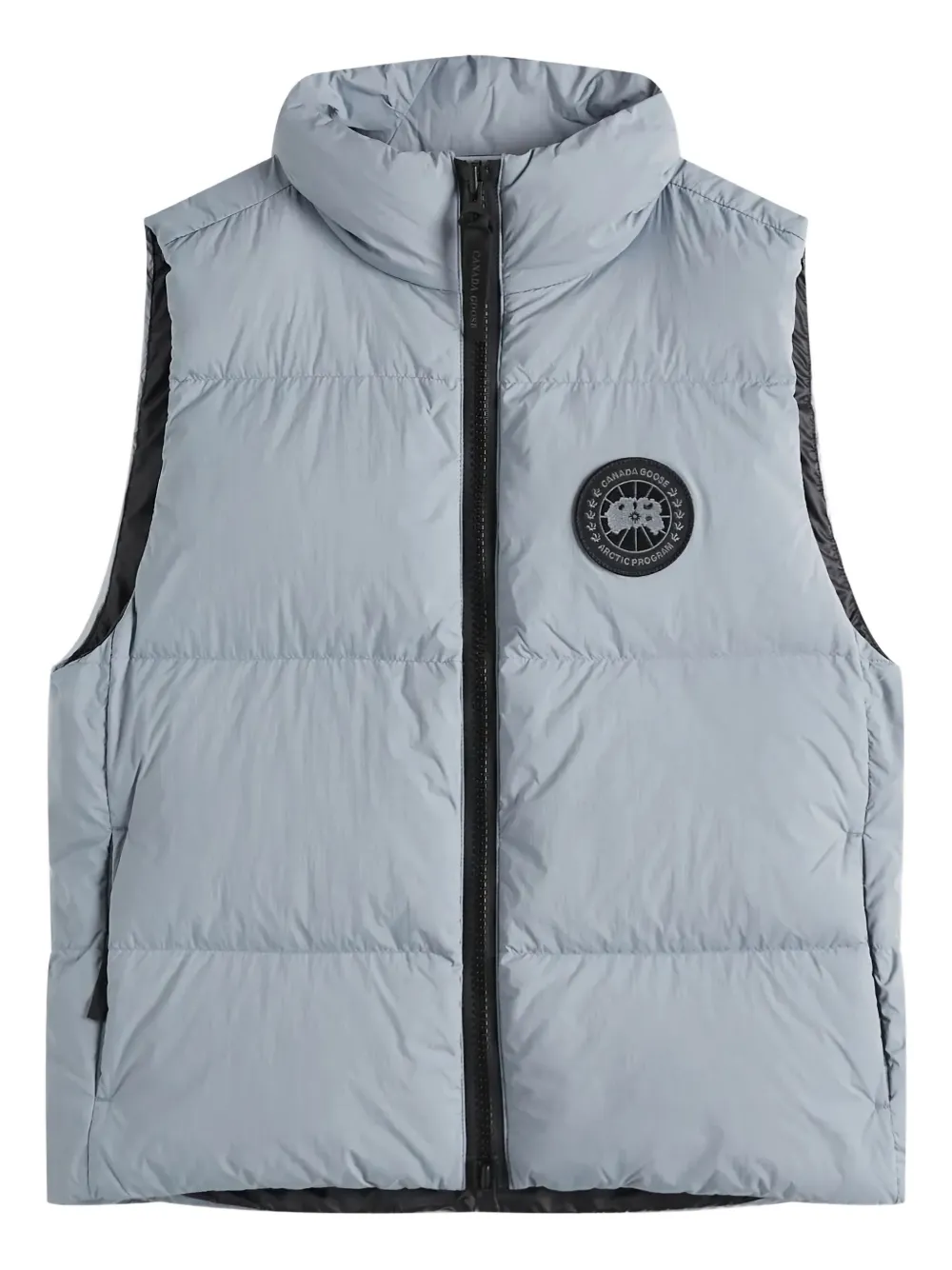 Canada Goose Lawrence quilted logo vest Blauw