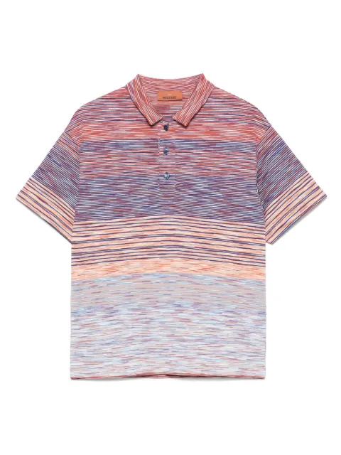 Missoni Kids striped polo shirt