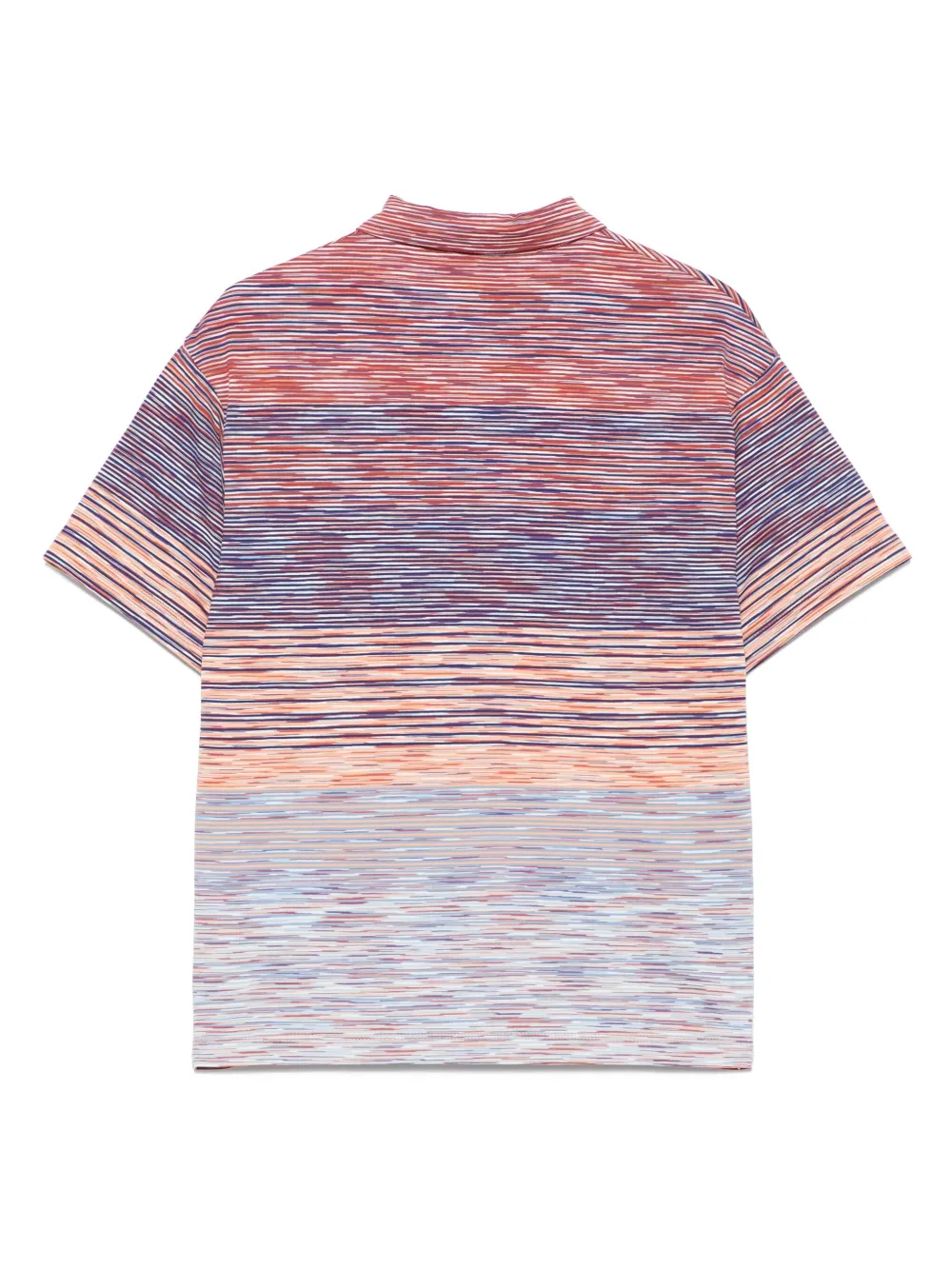 Missoni Kids Gestreept poloshirt Blauw