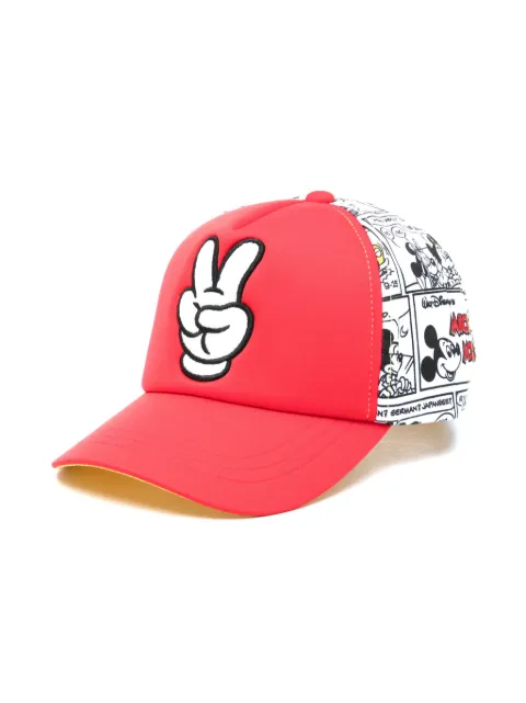 Marc Jacobs Kids gorra con caricatura bordada de Marc Jacobs Kids x Disney