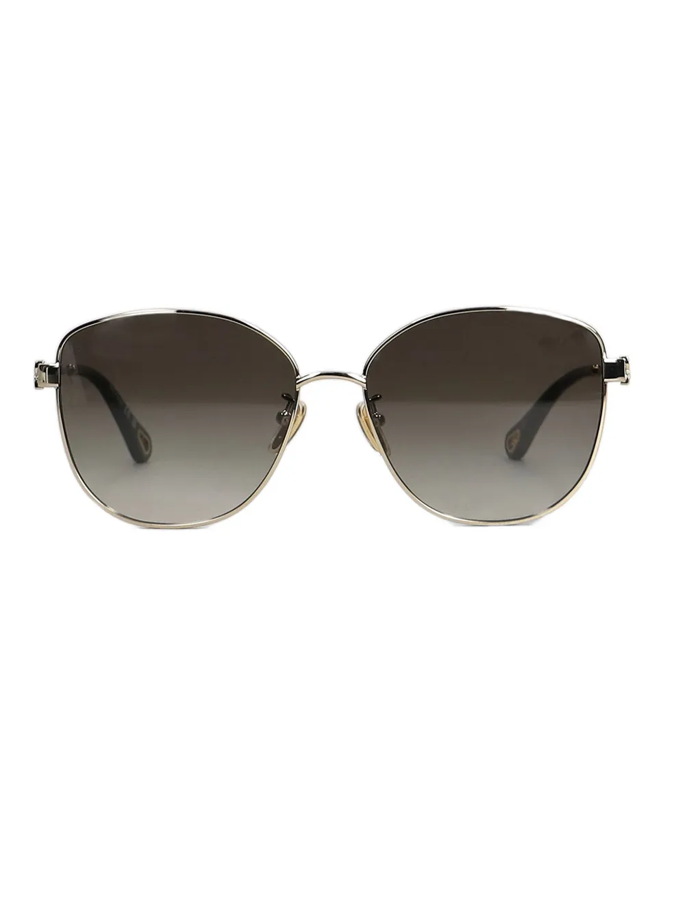 Chloé Eyewear Occhiali da sole squadrati - Oro