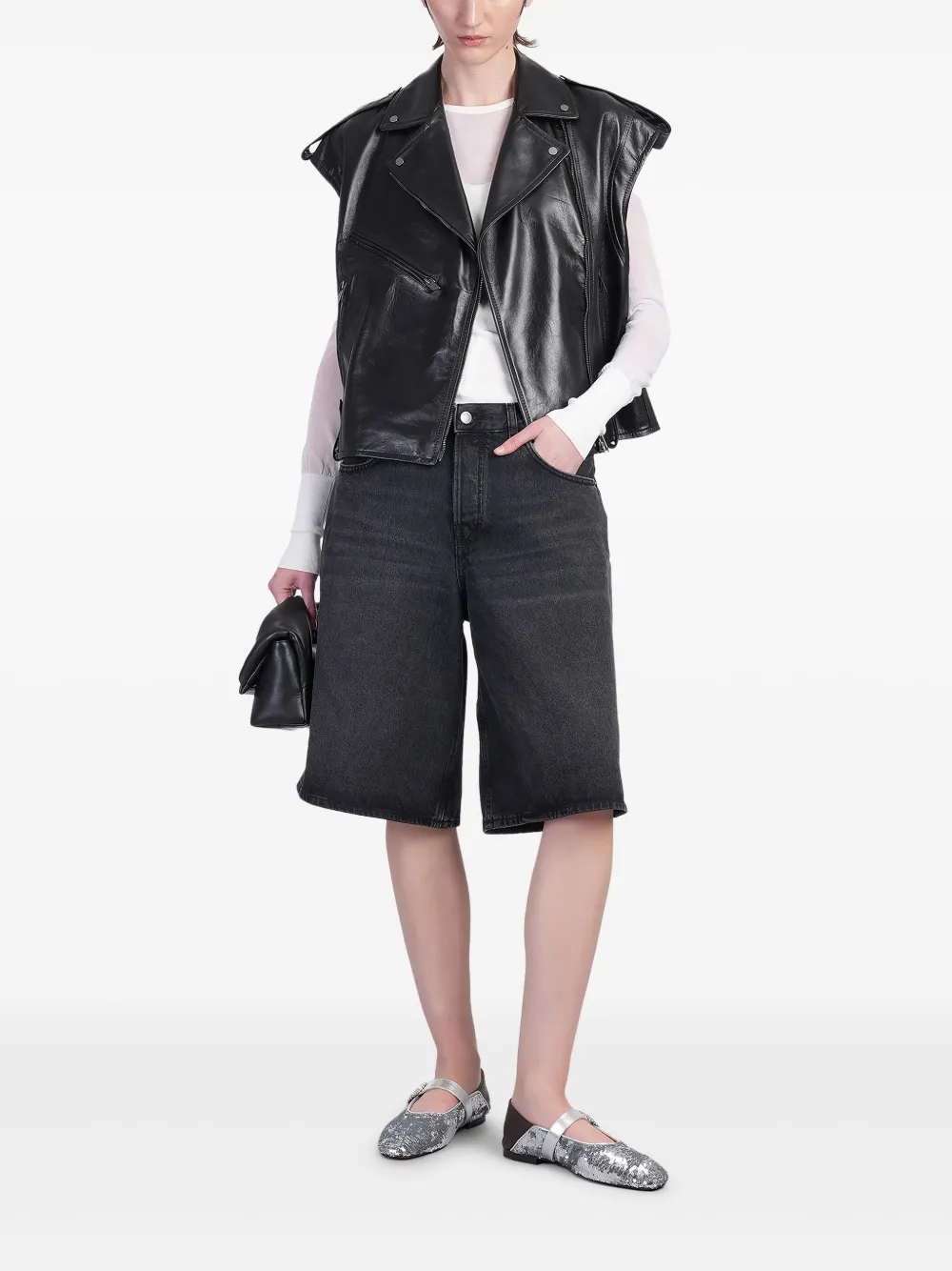 Salvatore Santoro leather gilet | Waistcoats & Gilets | Image 2