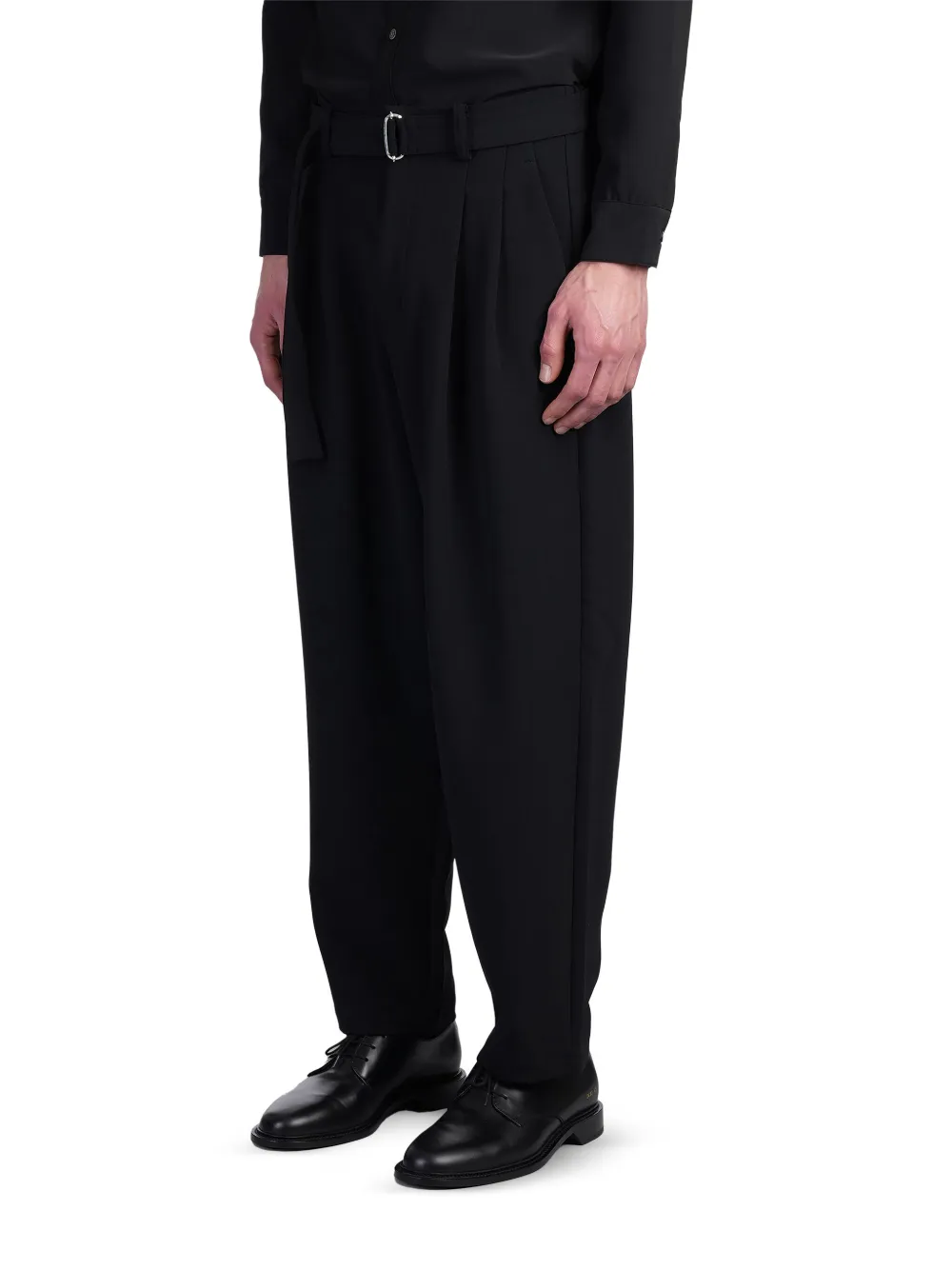 Attachment Broek met toelopende pijpen Zwart