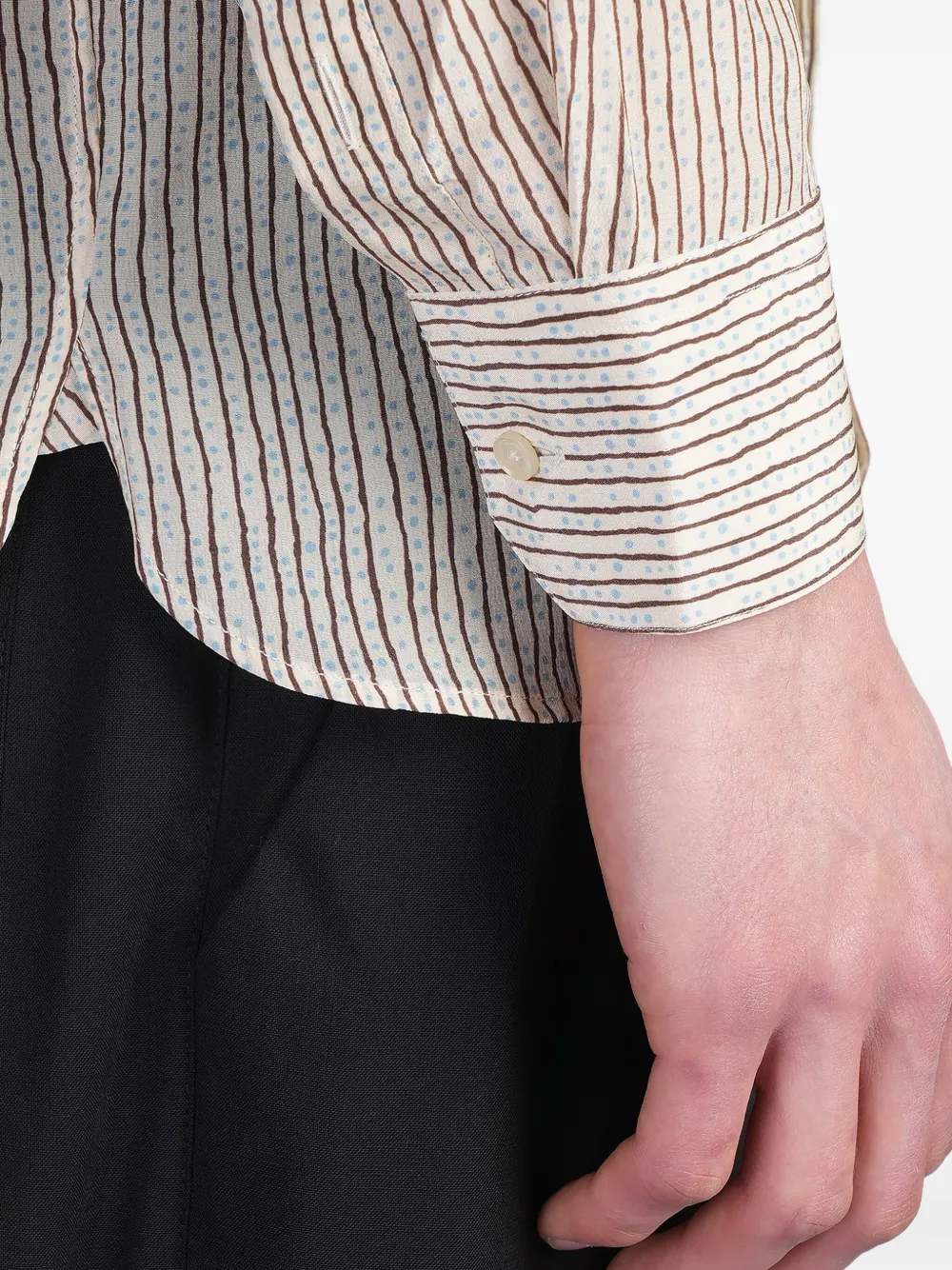Laneus Shirt Man In Nude
