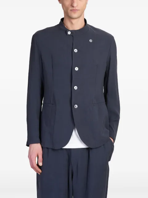 Emporio Armani collarless blazer