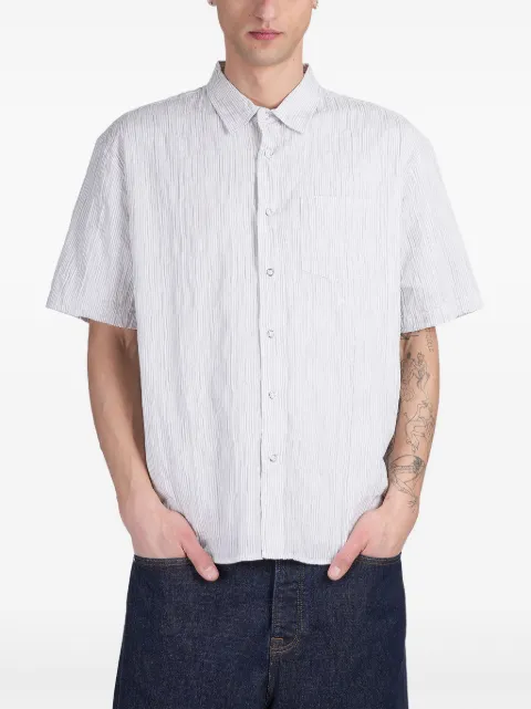 Stüssy camisa con rayas estampadas