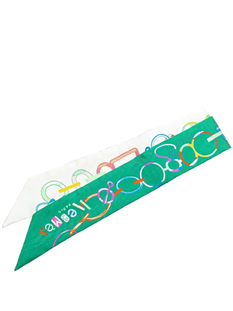 Hermès Pre-Owned 2021-2024 Do Re Boucles Twilly Scarf scarves