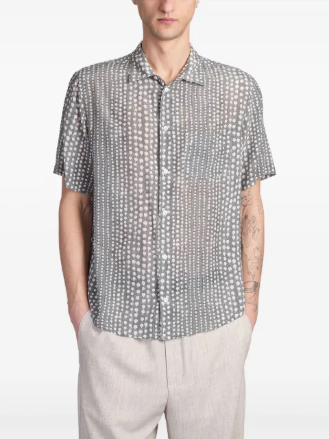 Grifoni camisa de seda
