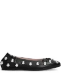 Pedro Miralles Santillana ballerina shoes - Black