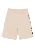 Barrow kids logo-print side-pocket shorts - Neutrals