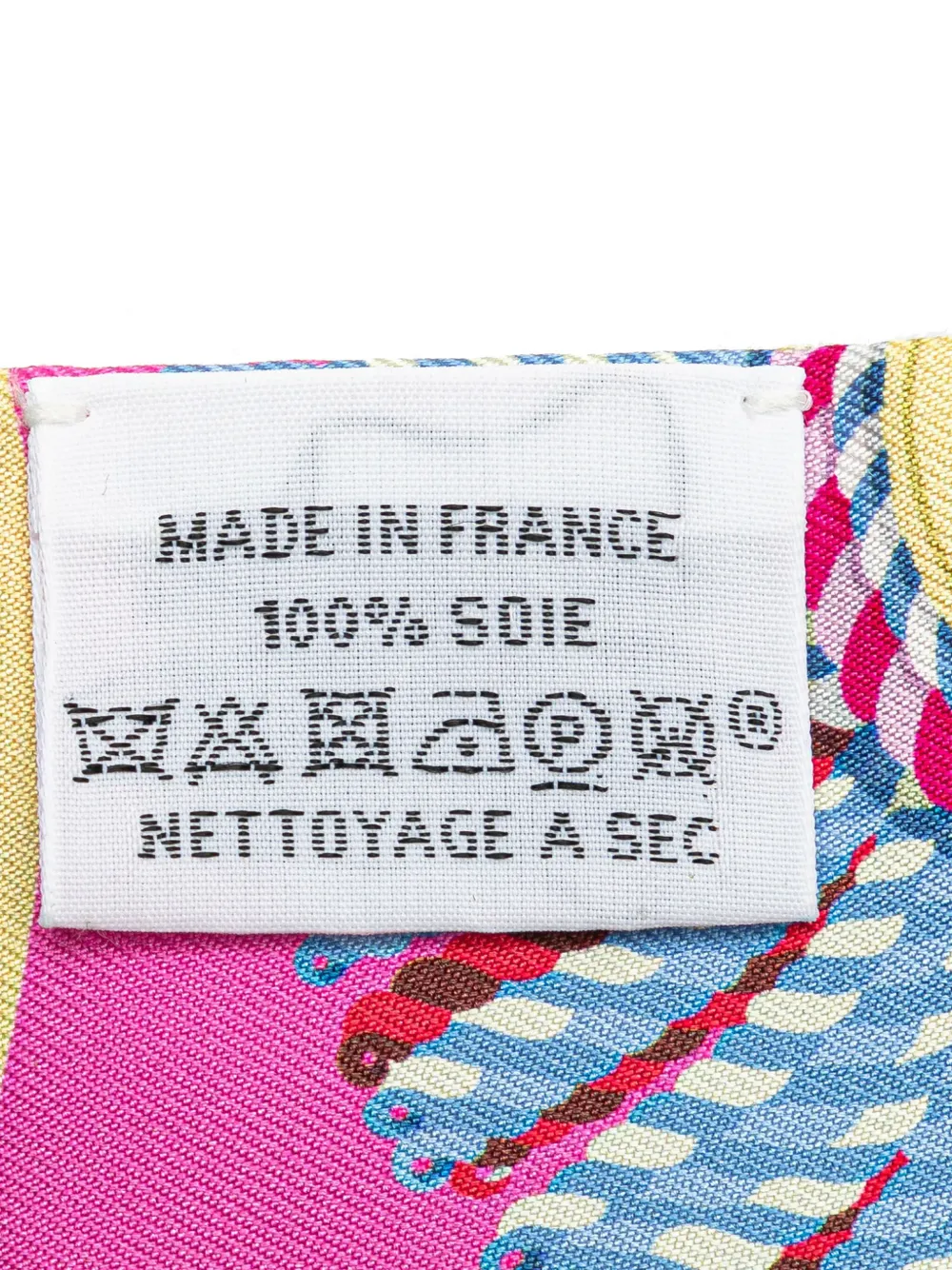 Hermès Pre-Owned foulard Epaulettes de Gala Twilly en soie (2021-2024) | Image 2
