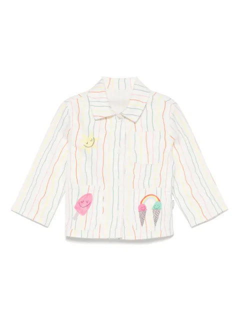 Stella McCartney Kids striped jacket 