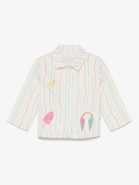 Stella McCartney Kids striped jacket