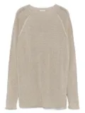 Transit whipstitch-detail sweater - Neutrals
