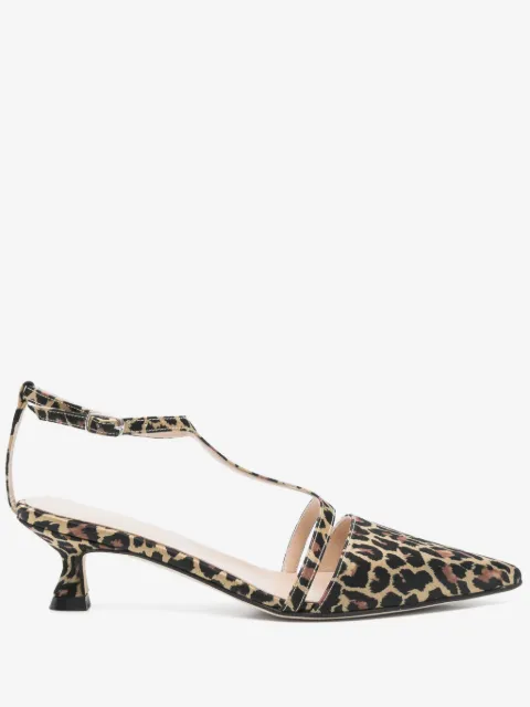 Anna F. 45mm animal-print pumps