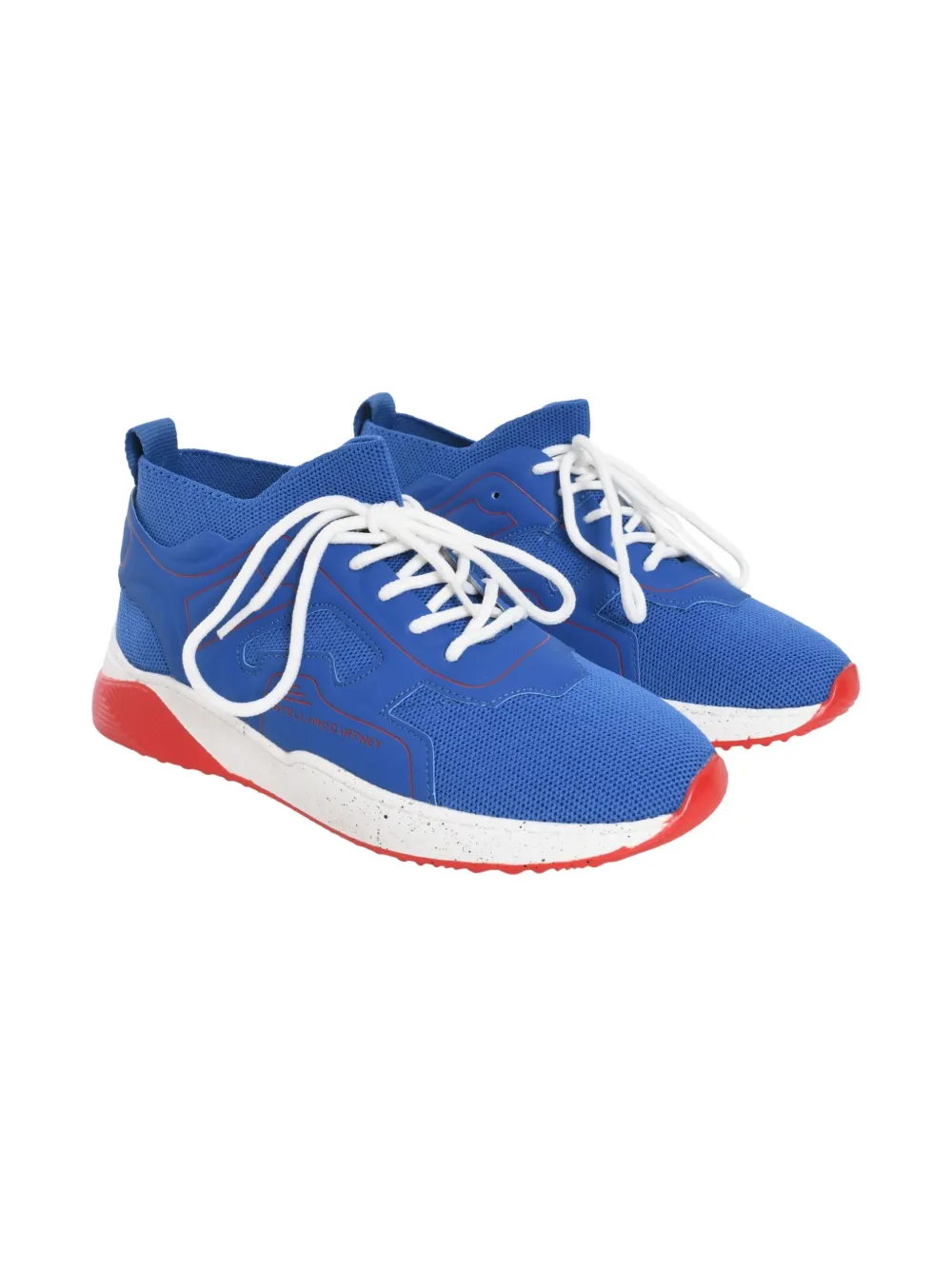 Stella McCartney Kids mesh-panelled sneakers Blue