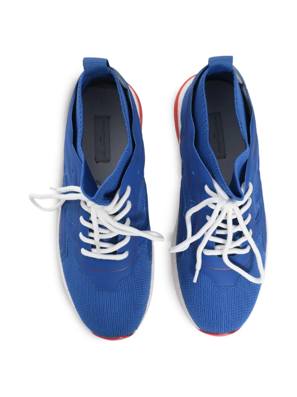 Stella McCartney Kids mesh-panelled sneakers Blue