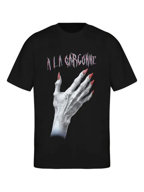 À La Garçonne Camiseta com estampa gráfica