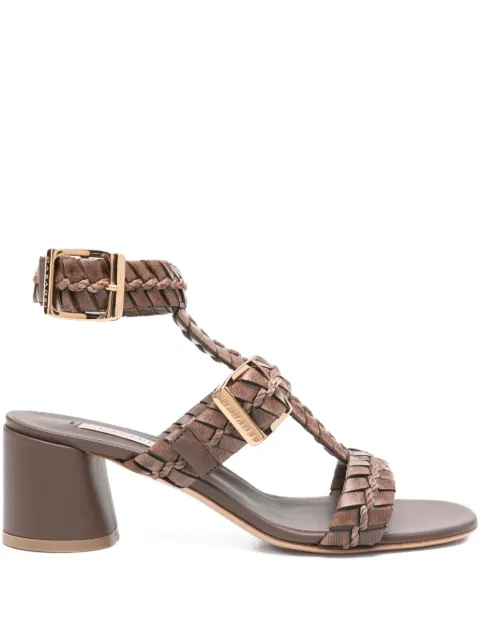 Casadei sandalias con tacón grueso de 50 mm