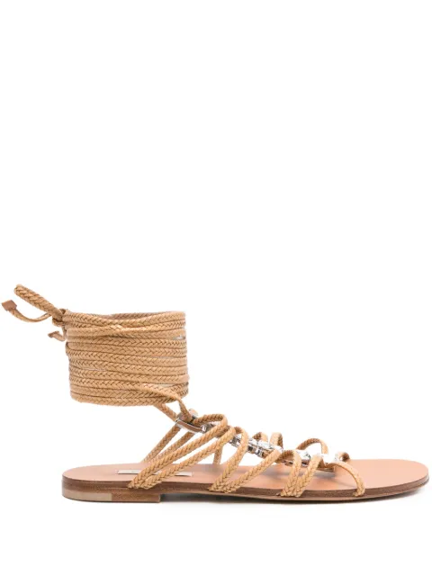 Casadei صندل برباط وزينة كريستال