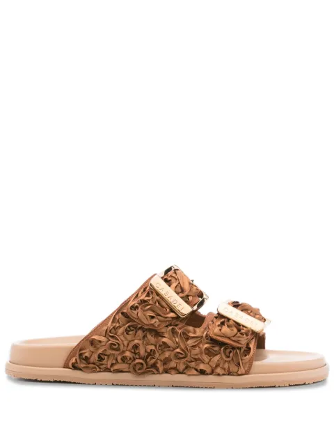 Casadei Birky buckle-strap slides