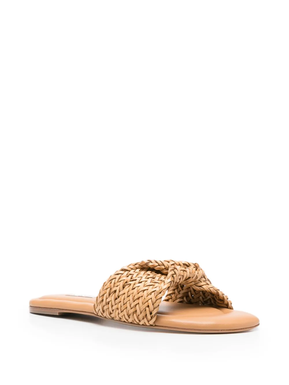 Casadei Pantoletten mit Knoten | Flache Sandalen | Image 2
