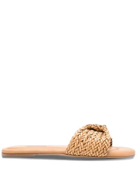 Casadei Slide trançada com nó
