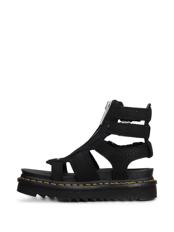 Dr. Martens Olson サンダル | ブラック | FARFETCH JP