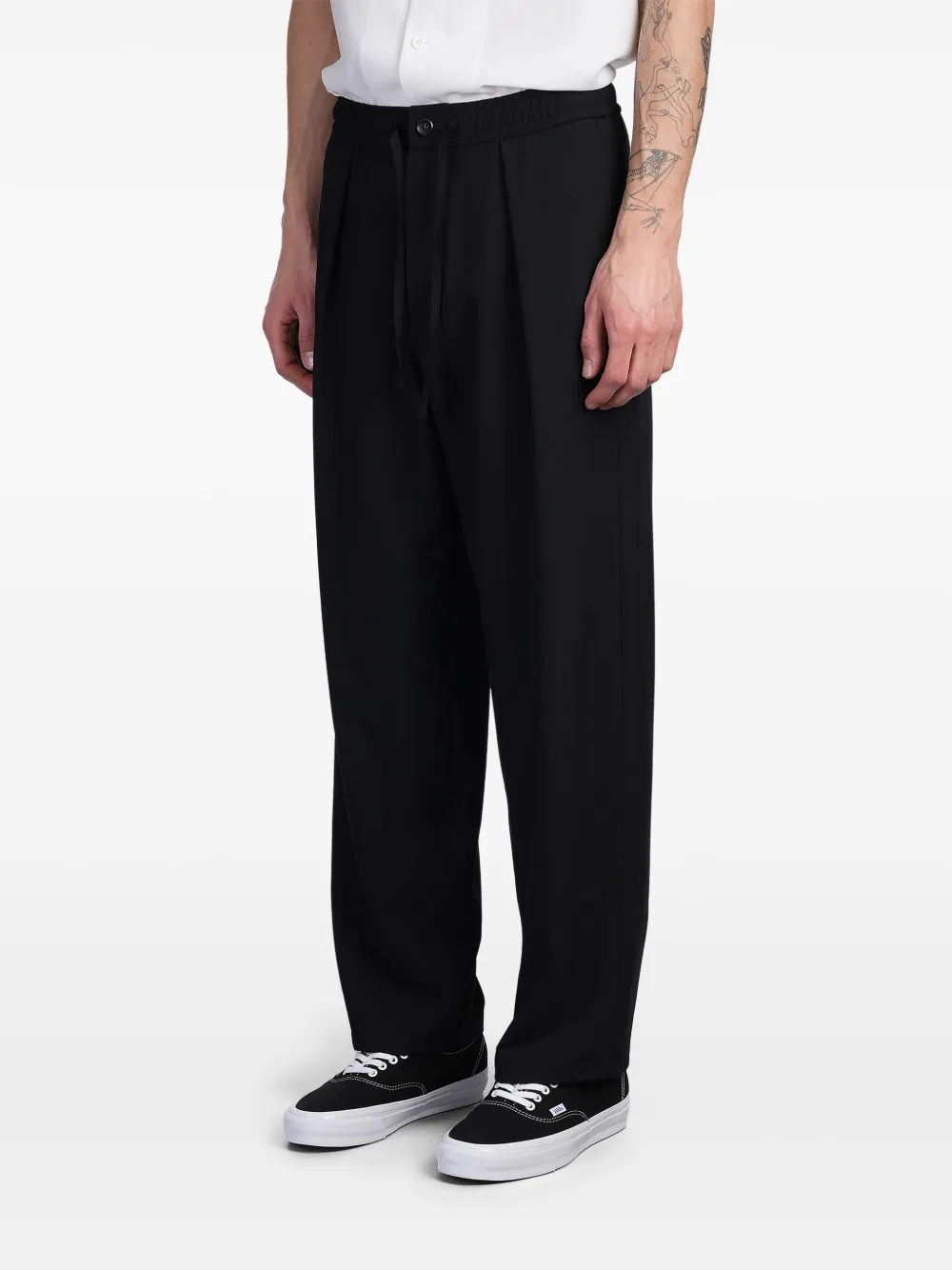 Attachment Wollen broek Zwart