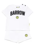Barrow kids cotton tracksuit set - White