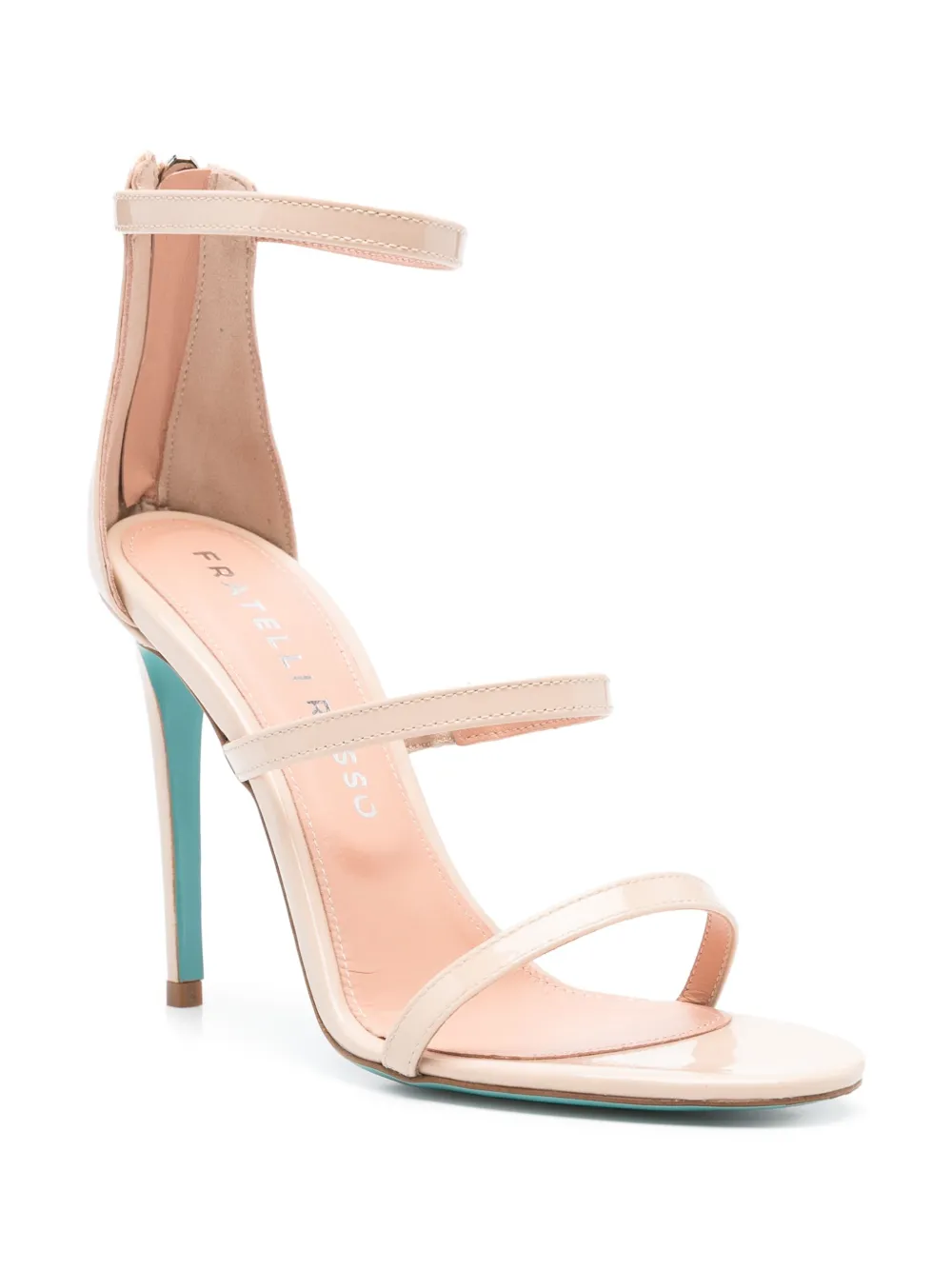 Fratelli Russo 110mm patent-leather sandals | Heeled Sandals | Image 2
