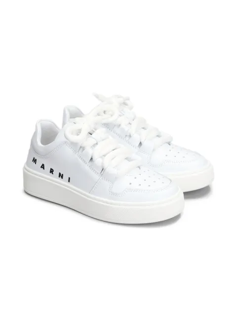 Marni Kids leather sneakers