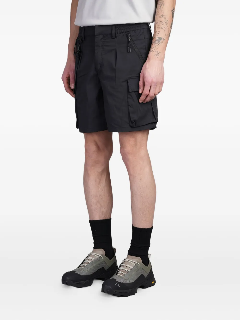 Alpha Industries Cargo bermuda shorts Zwart