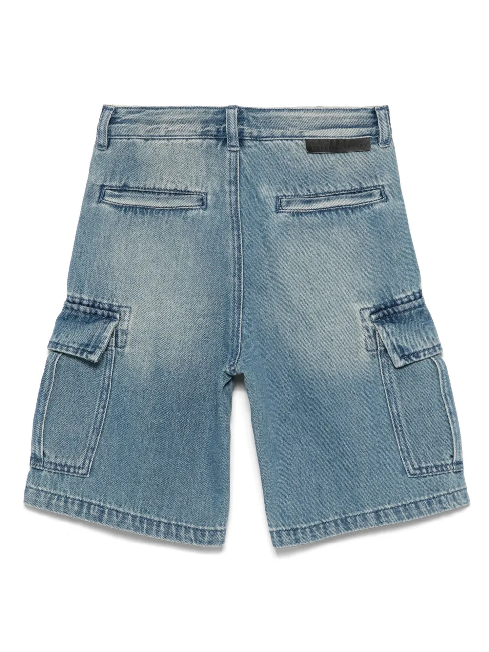 Stella McCartney Kids shorts de mezclilla con parche del logo | Shorts casuales | Image 2